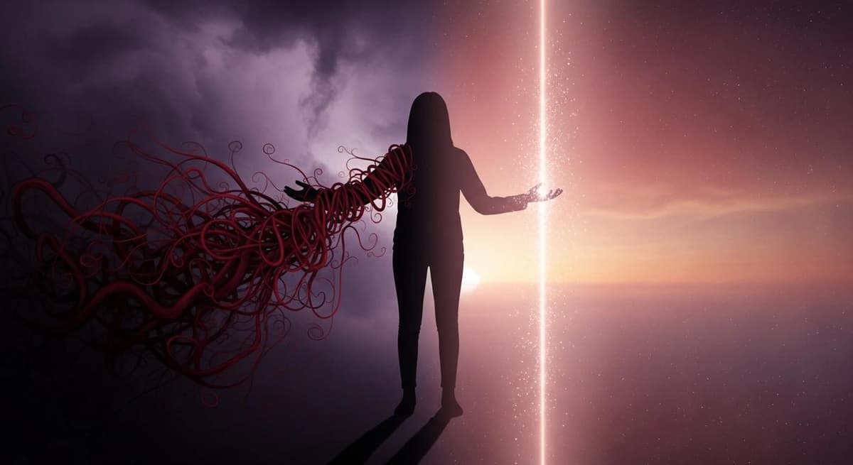 Ảnh bìa cho bài viết Twin Flame vs. Karmic Partner: The 7 Signs You Are Paying a Debt, Not Meeting Your Destiny